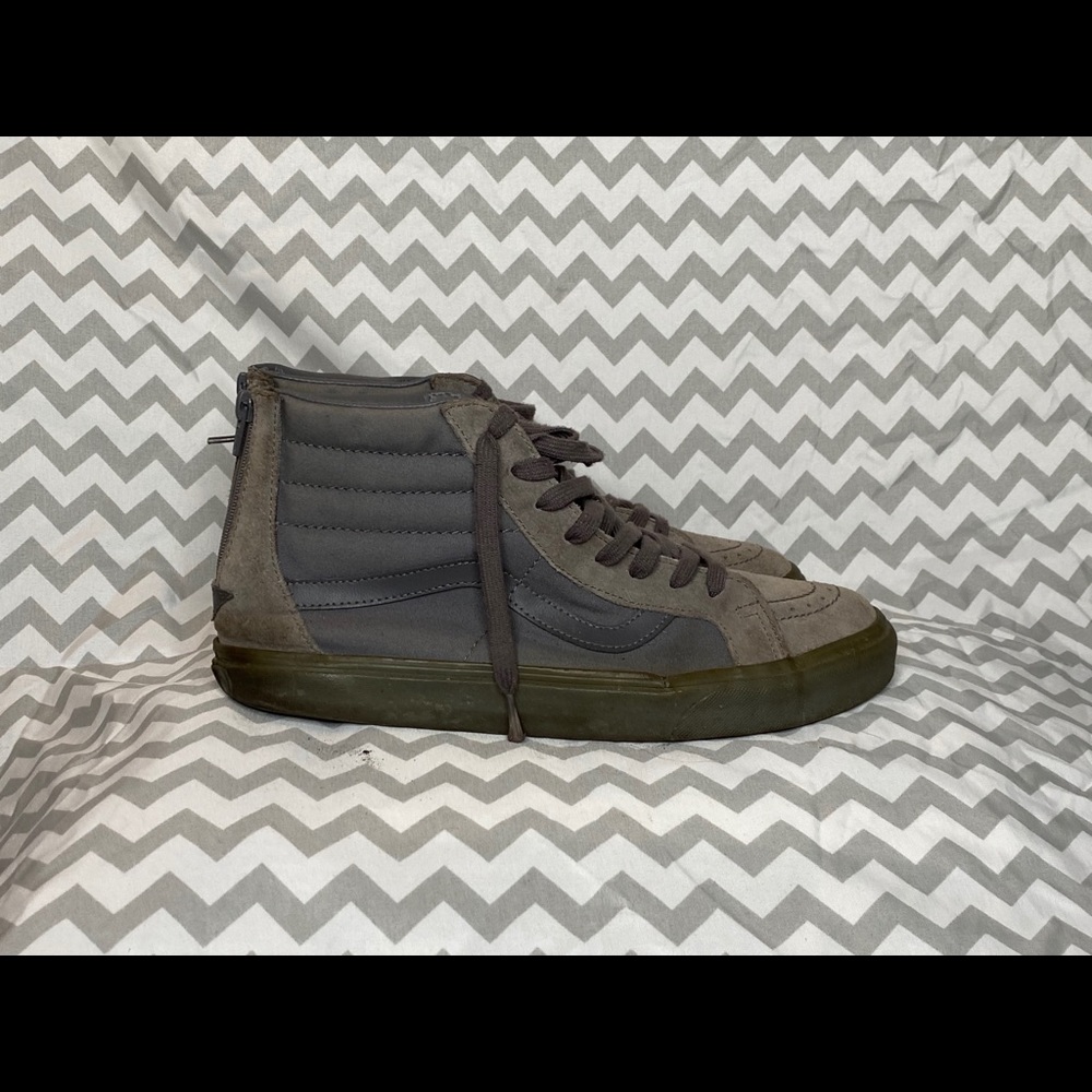 Vans Sk8 Hi Grey Size 10.5
